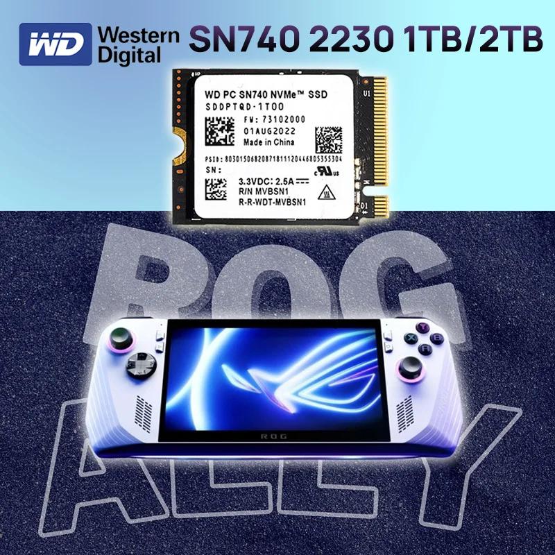    ָ Ʈ ̺,  ũ α ٸ º, SN740, 1TB, 2TB, WD 2230, M.2 NVMe PCIe 4.0 SSD